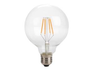 Retro LED-gloeilamp - G95 - 4W - E27 - Warmwit