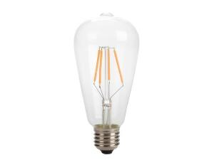 Retro LED-gloeilamp - ST64 - 4W - E27 - Warmwit