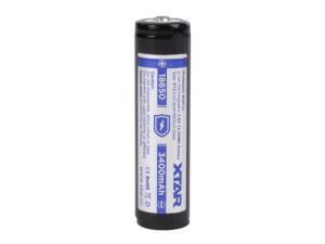 Xtar - oplaadbare lithium-ion batterij 3.6 v - 3400 mah - 18650